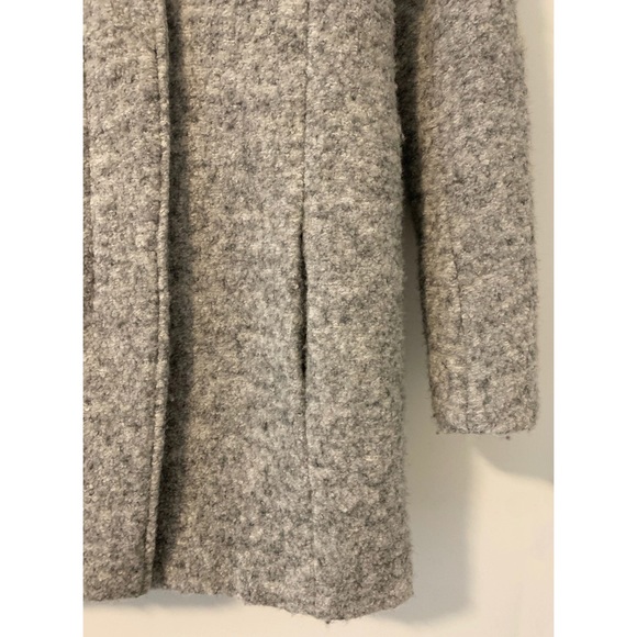 Hudson’s Bay ONLY Hooded Grey Jacket Manteau Coat - Picture 5 of 13